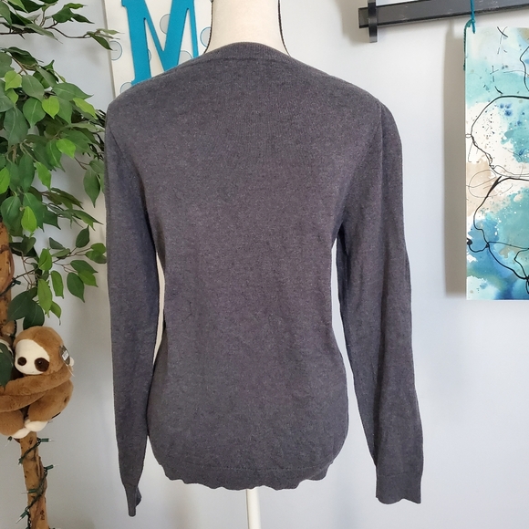 J. CREW MERCANTILE Merino Wool Blend French Bulldog Sweater L - Picture 3 of 8